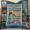 Lake3 M290717 Lake Quilt Blanket  Quilt